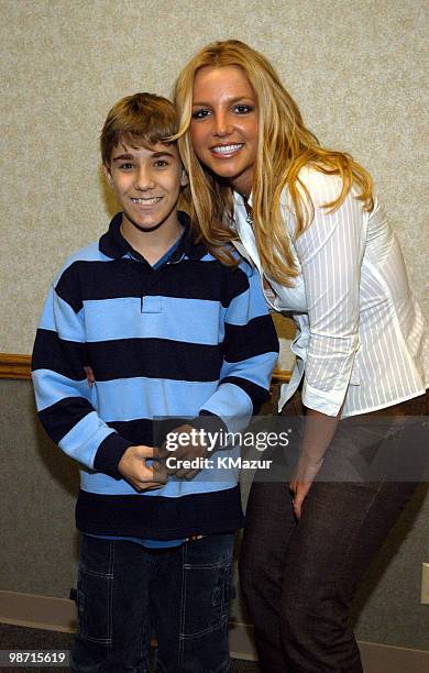 Britney Spears and Billy Ellis from Marty Lyons Foundation