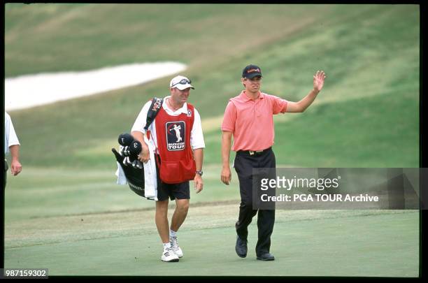 Aaron Baddeley, Neil Wallace 2002 Buy.Com ARK Classic - 4/02/2002 - Sunday Photo by Chris Condon/PGA TOUR Archive