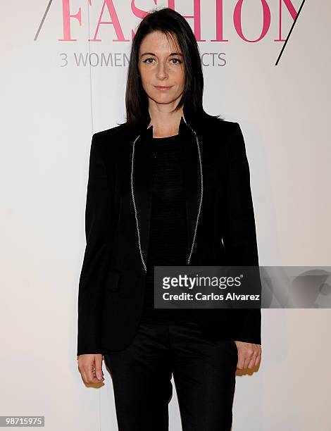 Mary McCartney attends "ProFashion / 3 Woman, 3 Projects" press conference at the "Casa de Correos" on April 28, 2010 in Madrid, Spain.