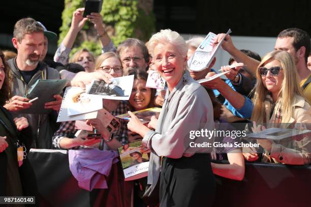 Emma Thompson is awarded at the Cine Merit Award Gala during the Munich Film Festival 2018 at Gasteig on June 29, 2018 in Munich, Germany.