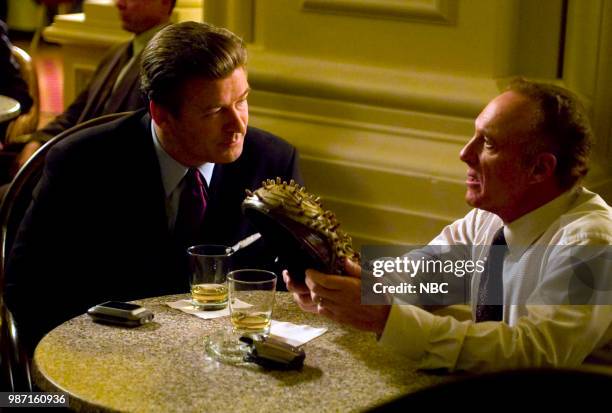 Hellraisers & Heartbreakers", Episode 12 -- Pictured: Alec Baldwin as Jack Keller, James Caan as Ed Deline -- Photo by: Chris Haston/NBC/NBCU Photo...