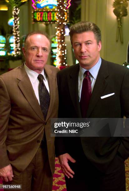 Hellraisers & Heartbreakers", Episode 12 -- Pictured: James Caan as Ed Deline, Alec Baldwin as Jack Keller -- Photo by: NBC/NBCU Photo Bank via Getty...