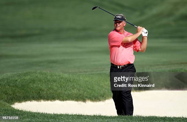 Darren Clarke of Northern Ireland during the pro-am event prior to the Open de Espana at the Real Club de Golf on April 28, 2010 in Seville, Spain.
