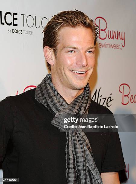 Sean Brosnan attends the Beach Bunny Swimwear's grand opening party on April 27, 2010 in Los Angeles, California.