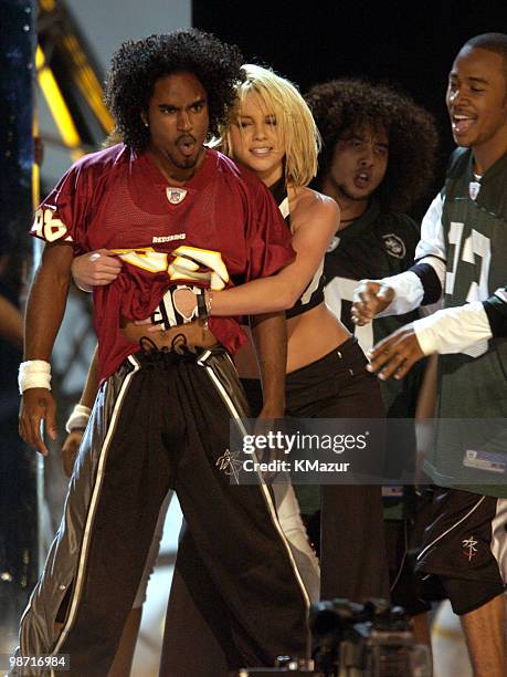 Britney Spears and Columbus Short