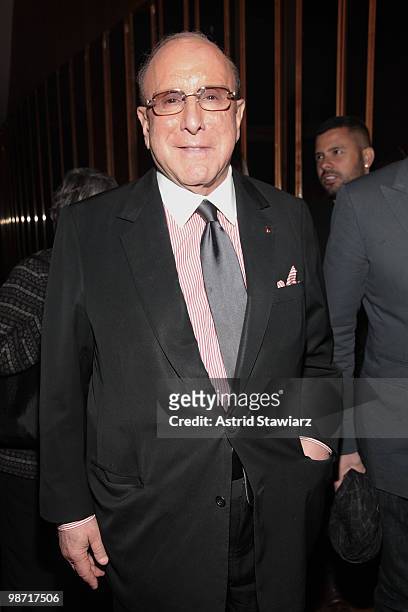 Clive Davis attends the after party for NOWNESS & Arthouse Films' special screening of Jean-Michel Basquiat: The Radiant Child at the Top of The...