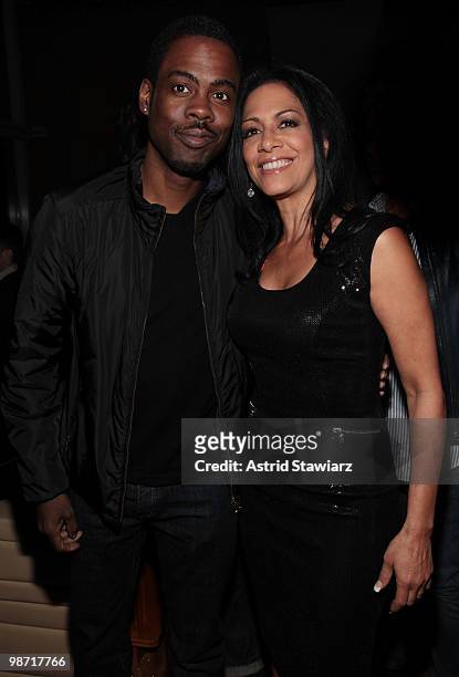 Actor Chris Rock and singer Sheila E. Attend the after party for NOWNESS & Arthouse Films' special screening of Jean-Michel Basquiat: The Radiant...