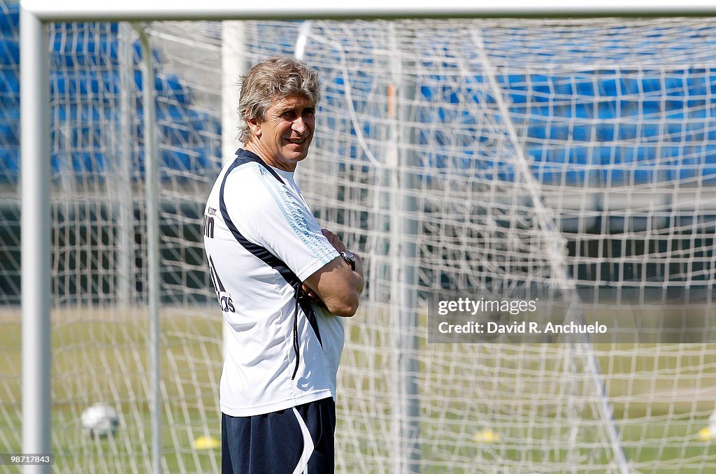 Real Madrid Training And Press Conference