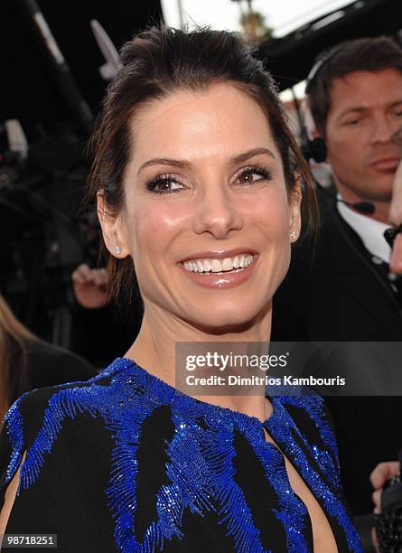 Actress Sandra Bullock arrives to the TNT/TBS broadcast of the 16th Annual Screen Actors Guild Awards held at the Shrine Auditorium on January 23,...