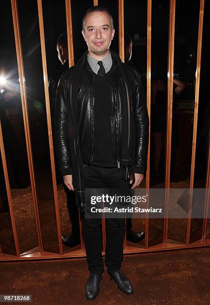 Andrew Bianchi attends the after party for NOWNESS & Arthouse Films' special screening of Jean-Michel Basquiat: The Radiant Child at the Top of The...