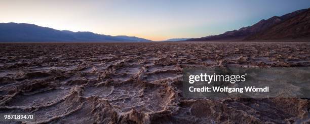 badwater panorama - wolfgang wörndl stock pictures, royalty-free photos & images