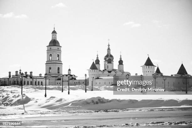 tobolsk kremlin - tyumen oblast - fotografias e filmes do acervo