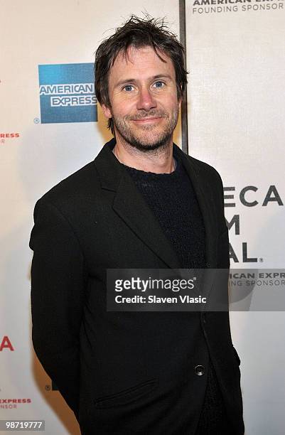 Actor Josh Hamilton attends the "Please Give" premiere during the 9th Annual Tribeca Film Festival at the Tribeca Performing Arts Center on April 27,...