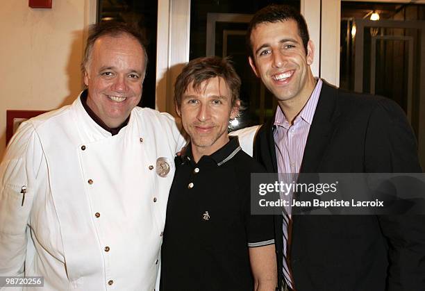 Tony Mantuano, Todd Oldham and Ben Weprin