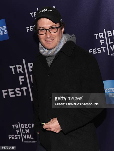 Darren Aronofsky attends the "The Killer Inside Me" premiere during the 9th Annual Tribeca Film Festival at the SVA Theater on April 27, 2010 in New...