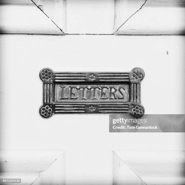 antique letterbox - letterbox bildbanksfoton och bilder