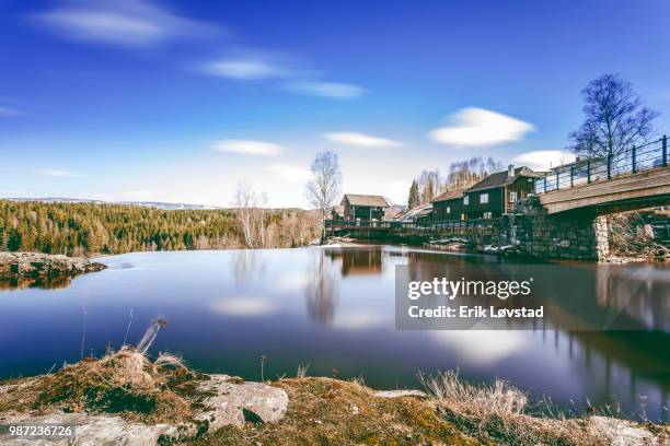 haugfoss - østfold stock pictures, royalty-free photos & images