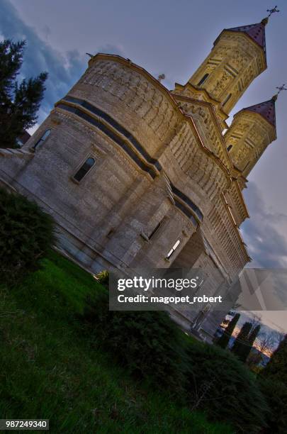 beautiful church in iasi, romania - iasi romania stock pictures, royalty-free photos & images