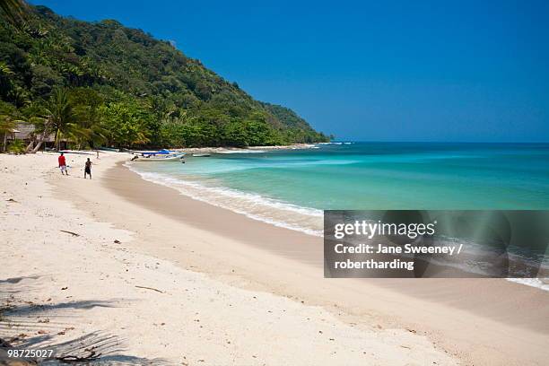 cocalto beach, parque national jeanette kawas, punta sal, tela, honduras, central america - kawas stock pictures, royalty-free photos & images
