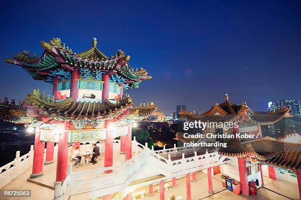 thean hou chinese temple, kuala lumpur, malaysia, southeast asia, asia - thean hou stock pictures, royalty-free photos & images