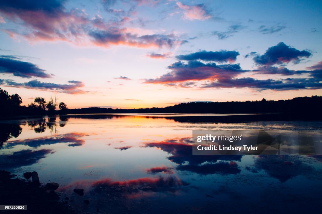 Sunset at Loch Raven