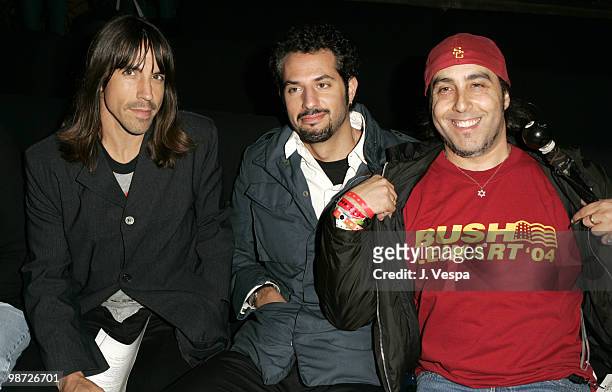 Anthony Kiedis, Guy Oseary and Josh Richman