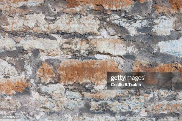 stone made wall oftexture background - sandstone paving stock pictures, royalty-free photos & images