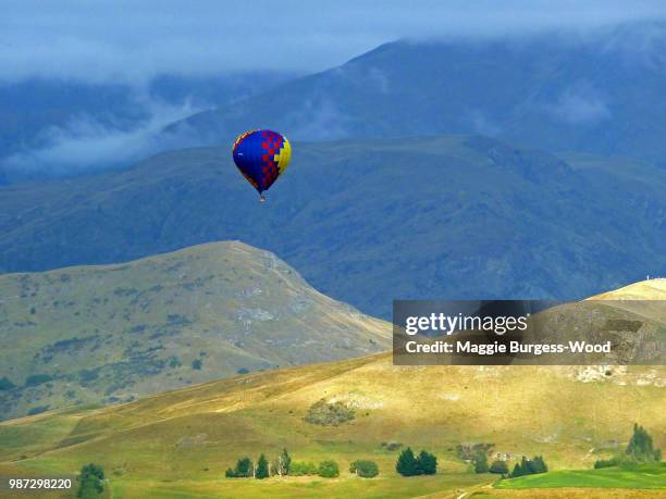 hot air - glenmaggie stock pictures, royalty-free photos & images