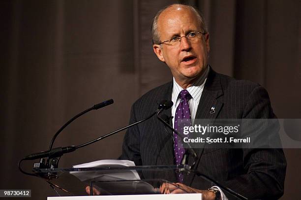 April 28: David M. Walker, President and CEO, Peter G. Peterson Foundation, at the 2010 Fiscal Summit sponsored by the Peter G. Peterson Foundation.