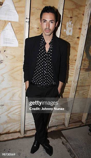 Christian Cota attends the Young Patrons of the Philharmonic Orchestra cocktail reception at Casa Mezcal on April 27, 2010 in New York City.
