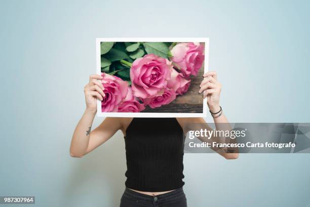 flowers concept - carta documento stock pictures, royalty-free photos & images