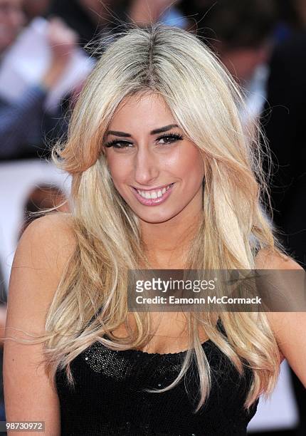 Stacey Solomon attends the Gala Premiere of The Back-Up Plan at Vue Leicester Square on April 28, 2010 in London, England.
