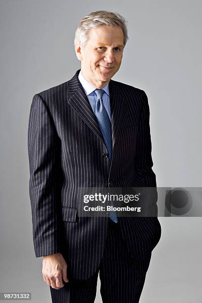 Joseph Gromek, president and chief executive officer of The Warnaco Group Inc., stands for a portrait in New York, U.S., on Wednesday, April 28,...