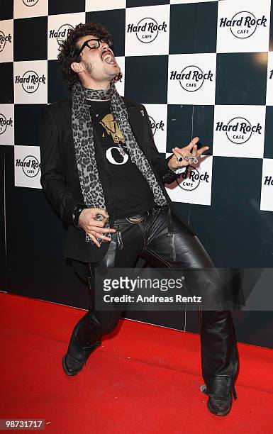 Manuel Cortez attends the Hard Rock Cafe Berlin re-opening on April 28, 2010 in Berlin, Germany.