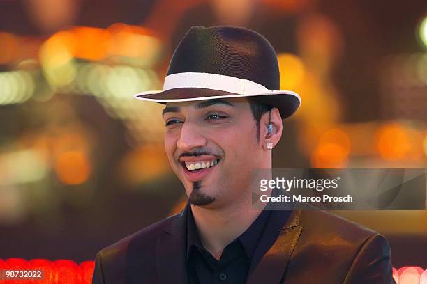 Mehrzad Marashi performs during the 'Let's Dance' TV show at Studios Adlershof on April 23, 2010 in Berlin, Germany.