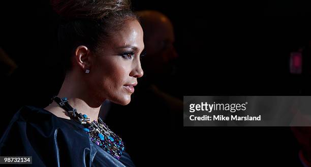 Jennifer Lopez attends the Gala Premiere of The Back-Up Plan at Vue Leicester Square on April 28, 2010 in London, England. On April 28, 2010 in...