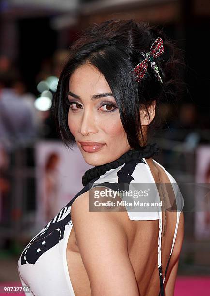 Sophia Hyatt attends the Gala Premiere of The Back-Up Plan at Vue Leicester Square on April 28, 2010 in London, England.