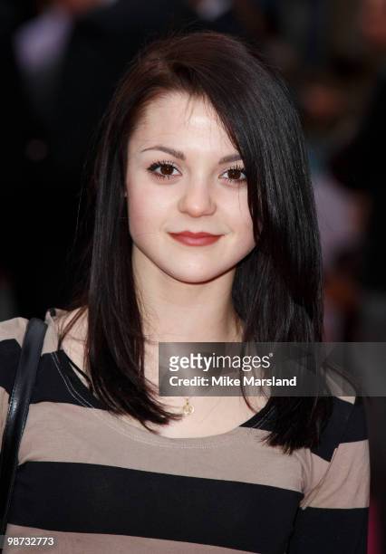 Kathryn Prescott attends the Gala Premiere of The Back-Up Plan at Vue Leicester Square on April 28, 2010 in London, England.