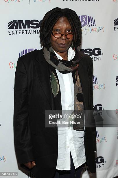 Actress Whoopi Goldberg attends the Garden of Dreams 6th Annual Spring Talent Show at Radio City Music Hall on April 28, 2010 in New York City.