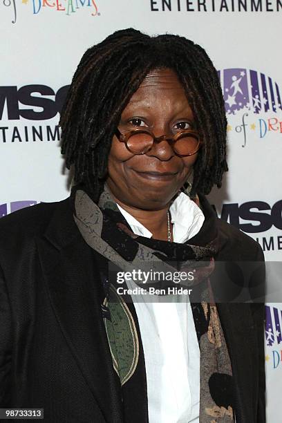 Actress Whoopi Goldberg attends the Garden of Dreams 6th Annual Spring Talent Show at Radio City Music Hall on April 28, 2010 in New York City.