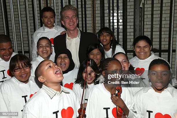 Actor Matthew Modine attends the Garden of Dreams 6th Annual Spring Talent Show at Radio City Music Hall on April 28, 2010 in New York City.