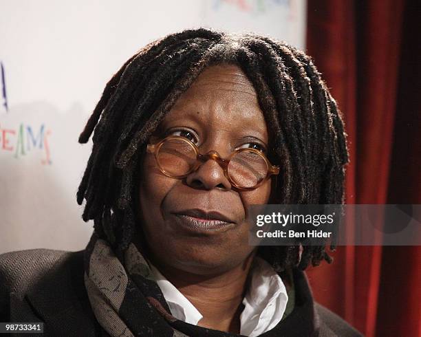 Actress Whoopi Goldberg attends the Garden of Dreams 6th Annual Spring Talent Show at Radio City Music Hall on April 28, 2010 in New York City.