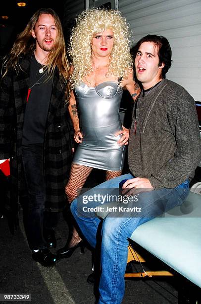 Jerry Cantrell of Alice in Chains, Flea of Red Hot Chili Peppers and Krist Novoselic of Nirvana