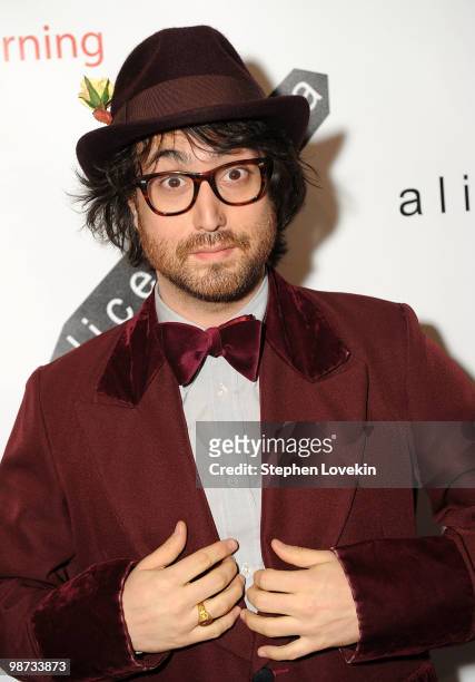Musician Sean Lennon attends the 2nd Annual Bent on Learning Benefit at The Puck Building on April 28, 2010 in New York City.