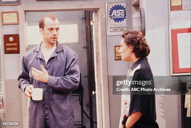 Two for One" which aired on September 28, 1994. MICHAEL O'KEEFE;LAURIE METCALF