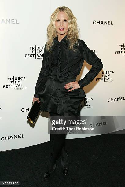 Stylist Rachel Zoe attends the CHANEL Tribeca Film Festival Dinner in support of the Tribeca Film Festival Artists Awards Program at Odeon on April...