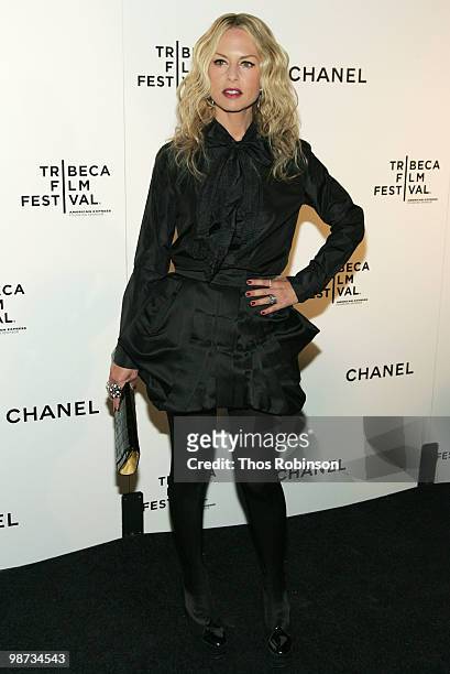 Stylist Rachel Zoe attends the CHANEL Tribeca Film Festival Dinner in support of the Tribeca Film Festival Artists Awards Program at Odeon on April...