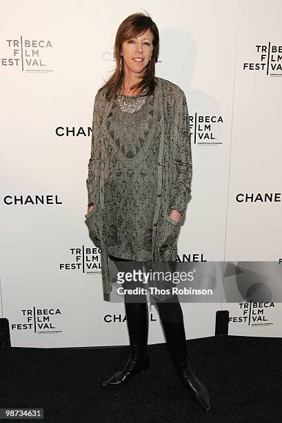 Tribeca Film Festival co-founder Jane Rosenthal attends the CHANEL Tribeca Film Festival Dinner in support of the Tribeca Film Festival Artists...