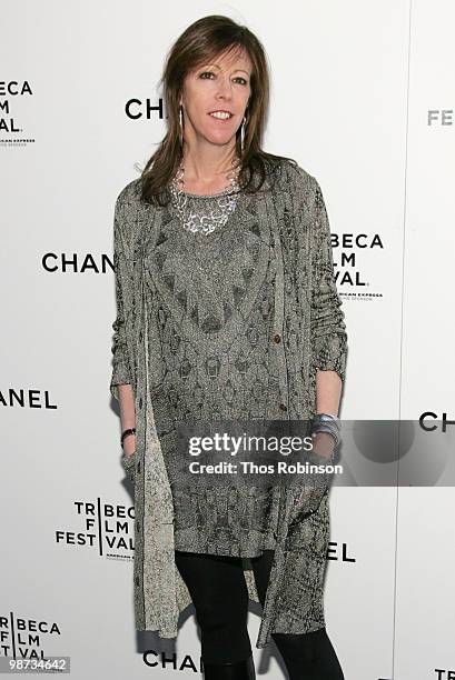 Tribeca Film Festival co-founder Jane Rosenthal attends the CHANEL Tribeca Film Festival Dinner in support of the Tribeca Film Festival Artists...