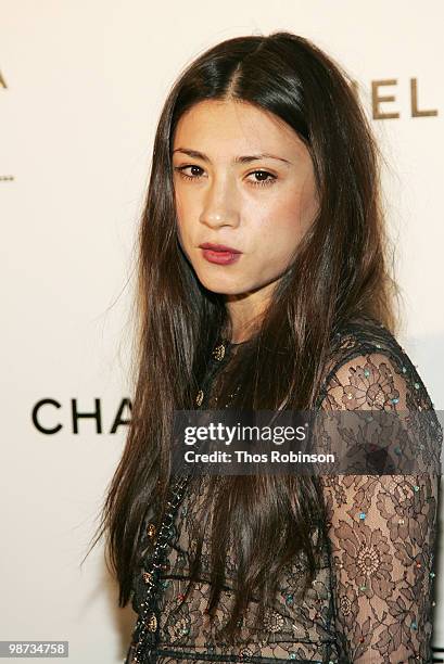 Jen Brill attends the CHANEL Tribeca Film Festival Dinner in support of the Tribeca Film Festival Artists Awards Program at Odeon on April 28, 2010...